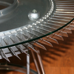 Rolls Royce Fan Blade table   circular base5